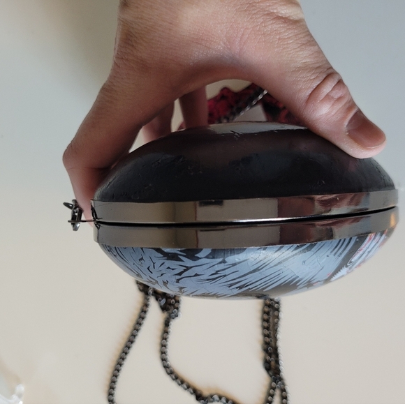 Iron Fist You Ripped My Heart Out Hardshell Clutch, NWT With Flaws - Picture 7 of 10